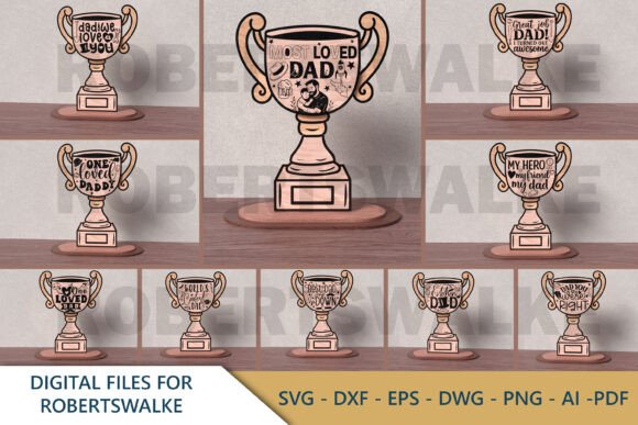Father_s_Day_Trophy_Laser_Cut_Bundle