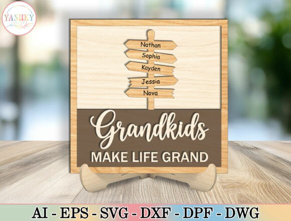 Personalized_Grandkids_Sign_Laser_Cut